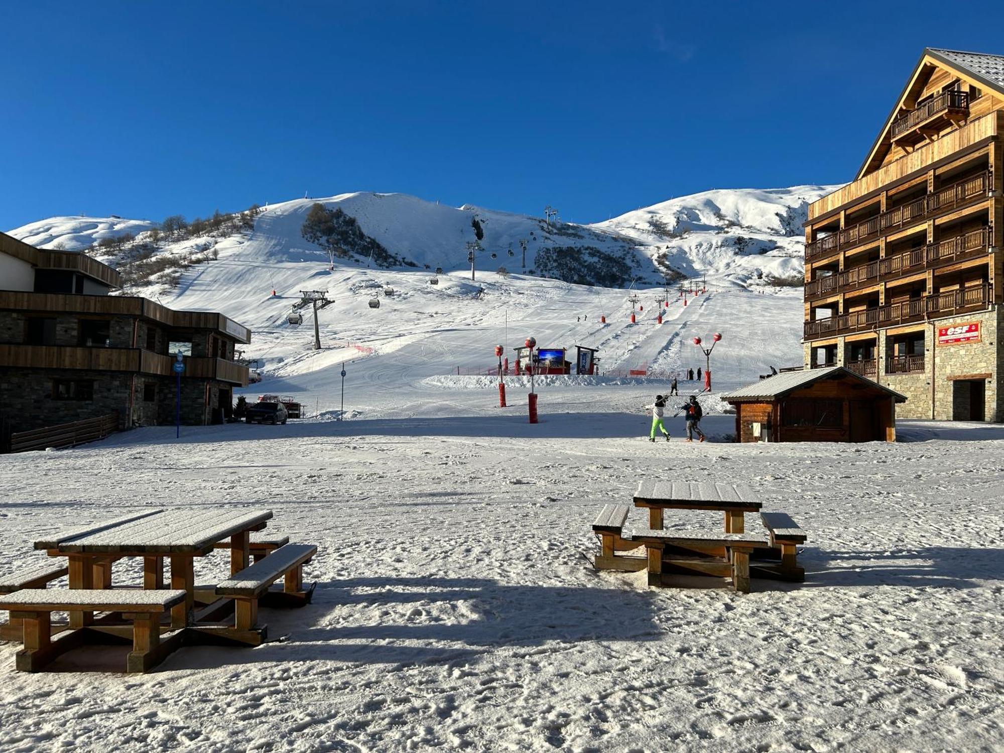 Le Marlou Lägenhet Fontcouverte-la-Toussuire Exteriör bild